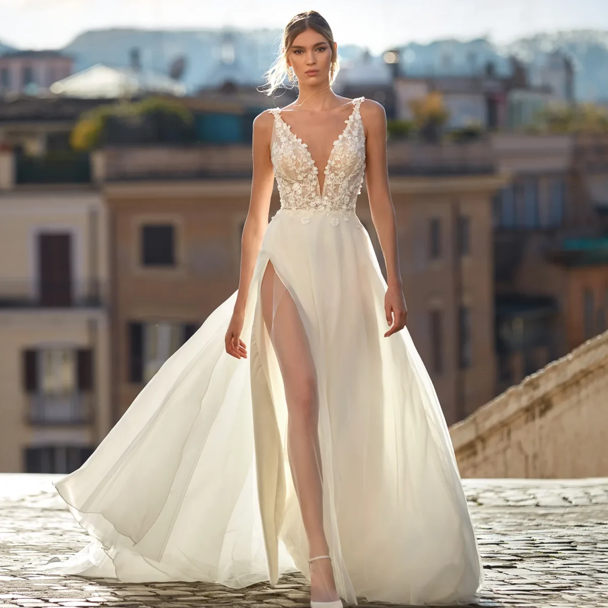 Nicole Milano Ashton Brautkleid Lin Riehl Das Hochzeitshaus