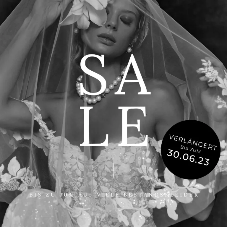 Brautkleid Sale für die Regionen Hannover, Hameln, Minden, Bremen und Bielefeld