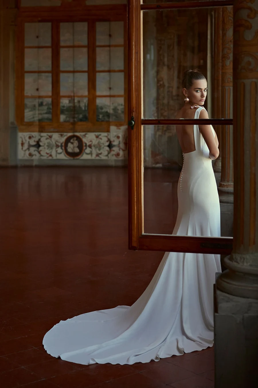 Brautkleid Didianne von Modeca – Seitliche Ansicht