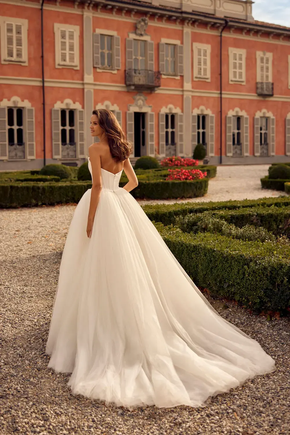 Brautkleid Georgia-Luxe von Randy Fenoli – Rückenansicht