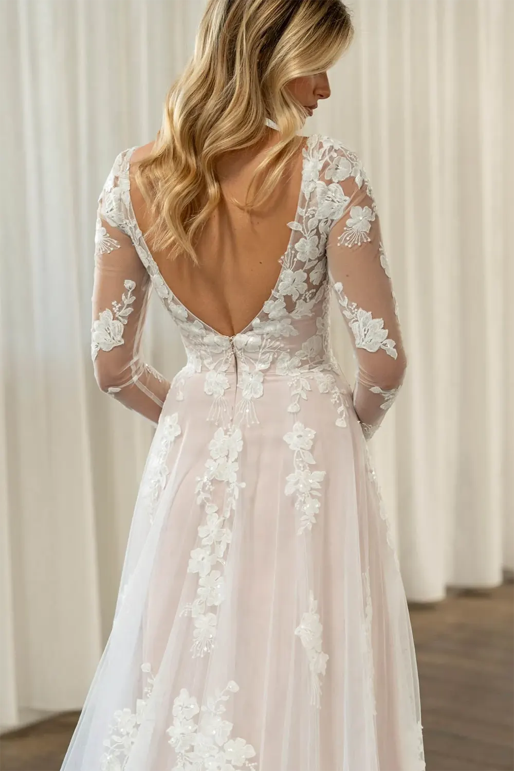 Brautkleid Tucker von Madi Lane – Rückenansicht