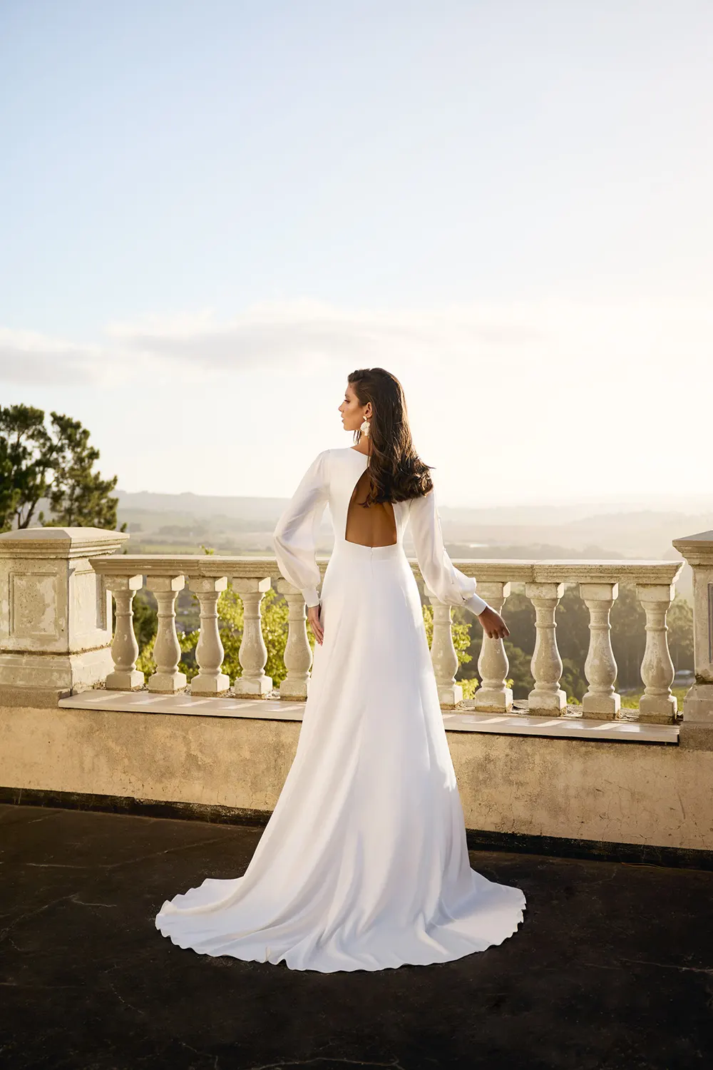 Brautkleid Claudia von Kelsey Rose – Rückenansicht