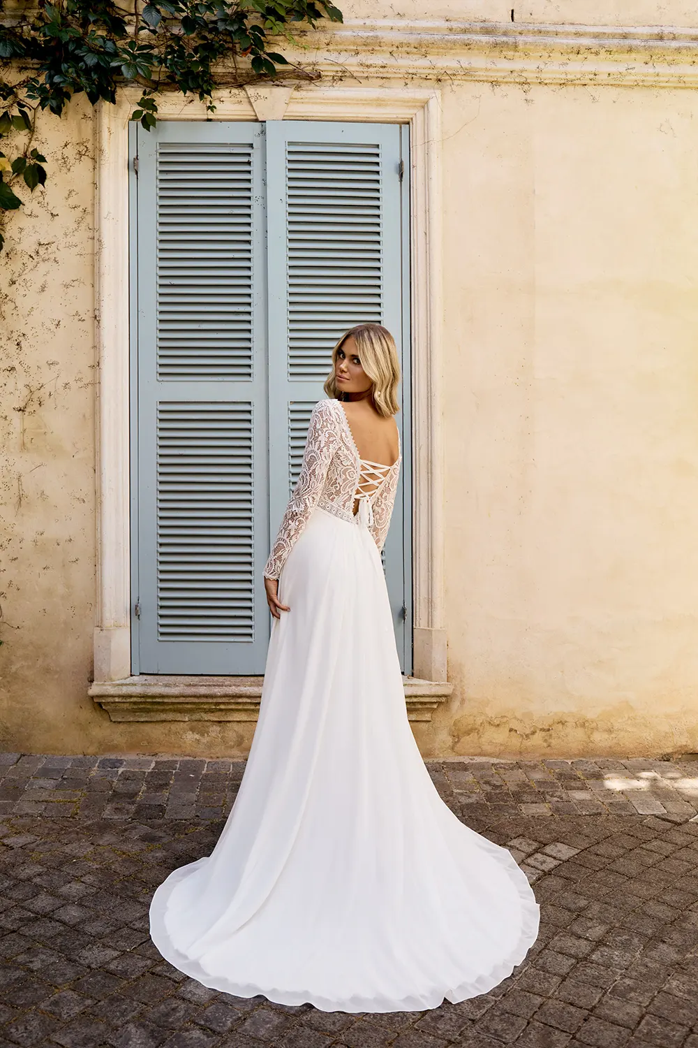 Brautkleid Elise von Kelsey Rose – Rückenansicht