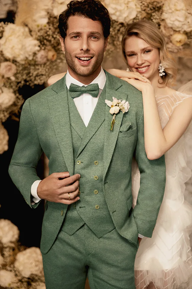 Hochzeitsanzüge Herren - Hochzeitsanzug Vintage 2025 - Look 7