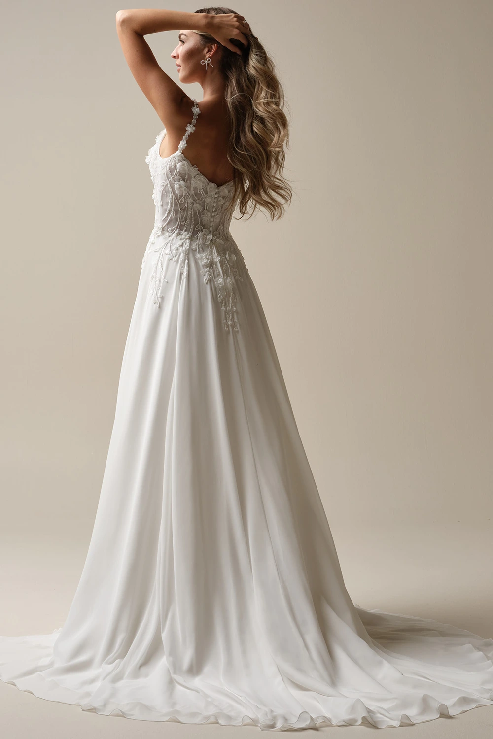 Brautkleid Hunter von Maggie Sottero – Rückenansicht