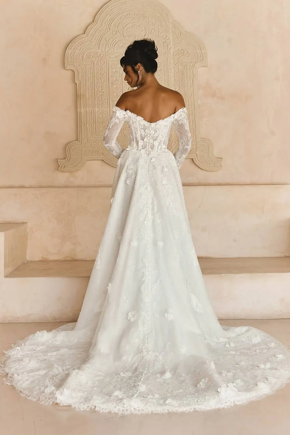 Brautkleid Lucia von Madi Lane – Rückenansicht