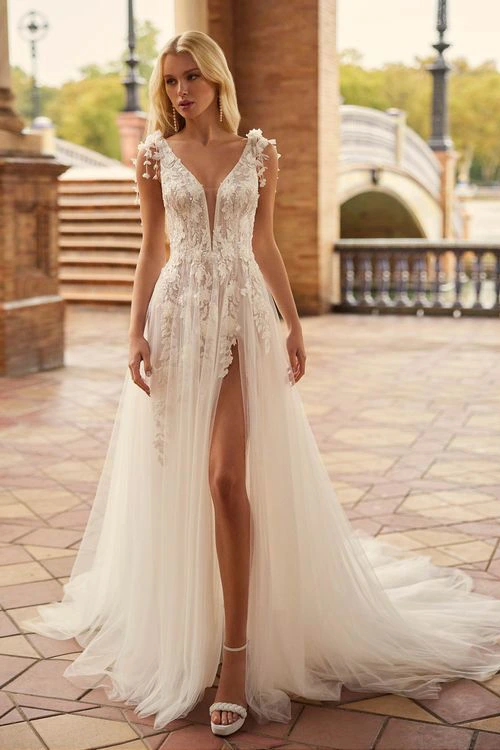Brautkleid Modell Keira von Aire Barcelona – Vorschau