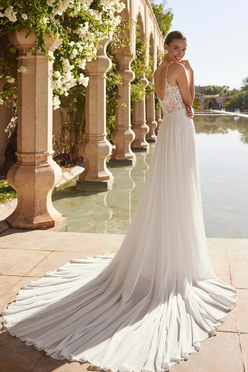 Brautkleid Modell Obadia von Rosa Clara – Rückenansicht