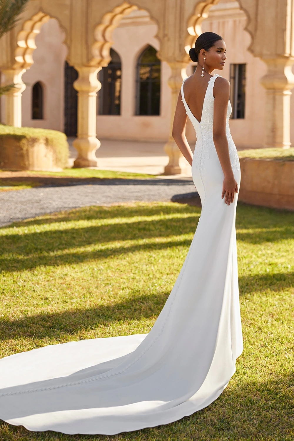 Brautkleid Modell Oda von Rosa Clara – Rückenansicht