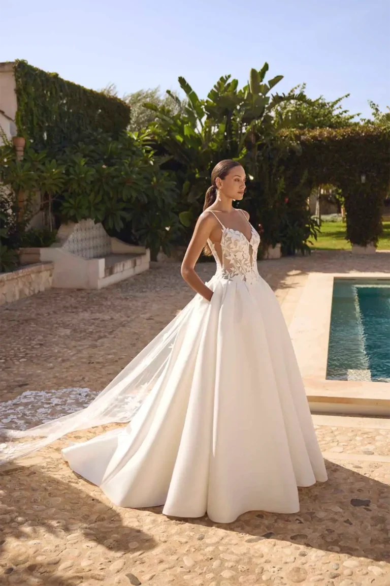 Brautkleid Modell Gyda-D von Modeca – Prinzessin