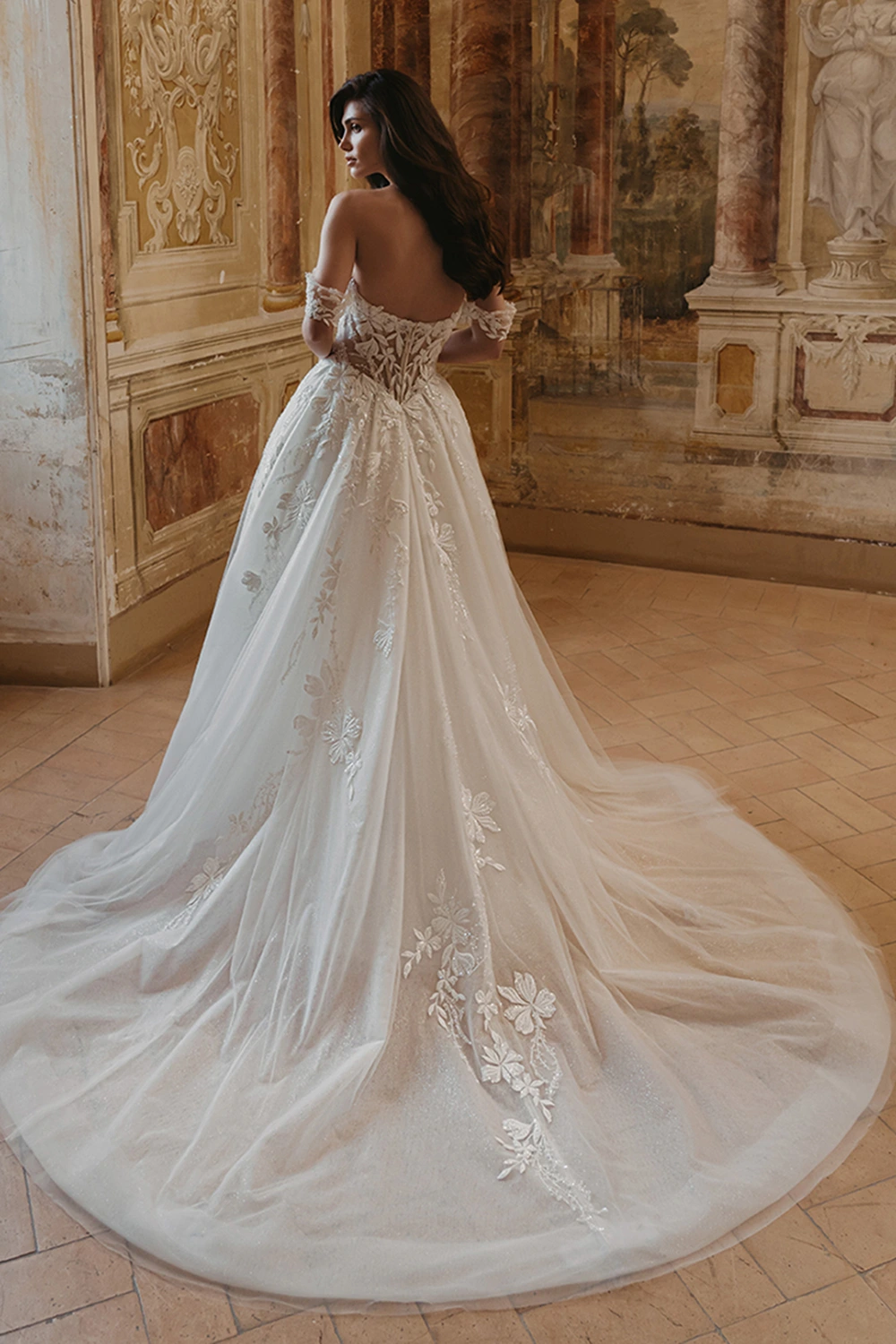 Brautkleid Modell Dalia von Pen Liv – Rückenansicht