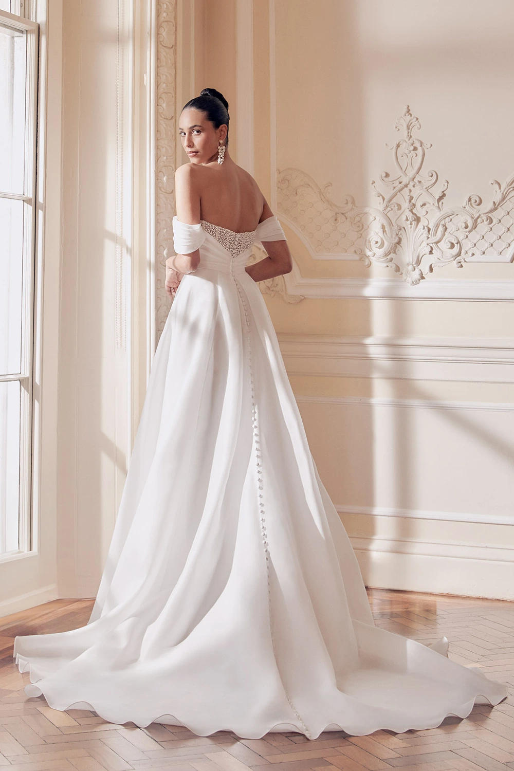 Brautkleid Modell Leona von Ellis Bridals â RĂŒckenansicht