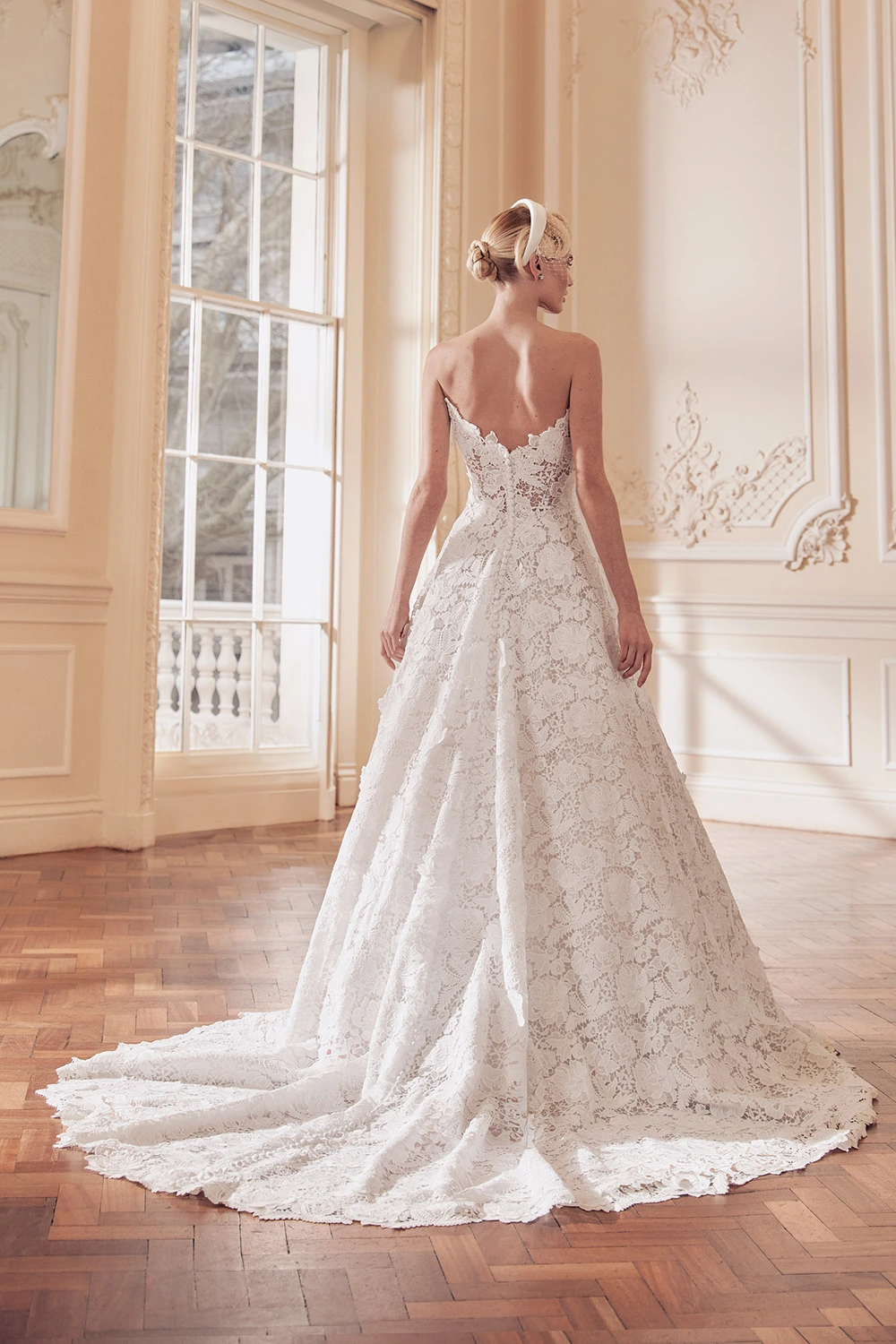 Brautkleid Modell Cecilia von Ellis Bridals – Rückenansicht