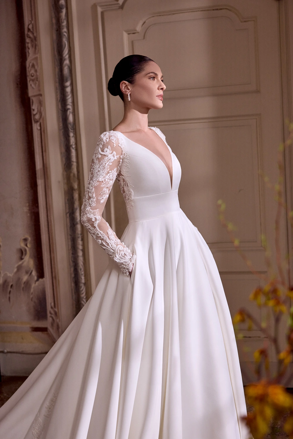 Brautkleid Modell Lisbeth von Justin Alexander – seitlich