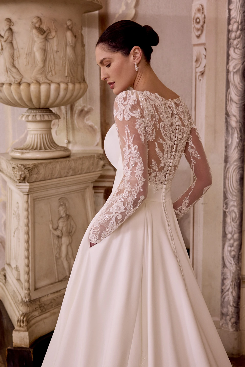 Brautkleid Modell Lisbeth von Justin Alexander – Rücken Nahaufnahme