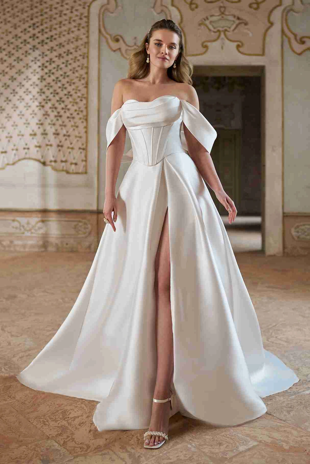 Modell Noor (Braut-Rock) von Herve Paris – Vorschau