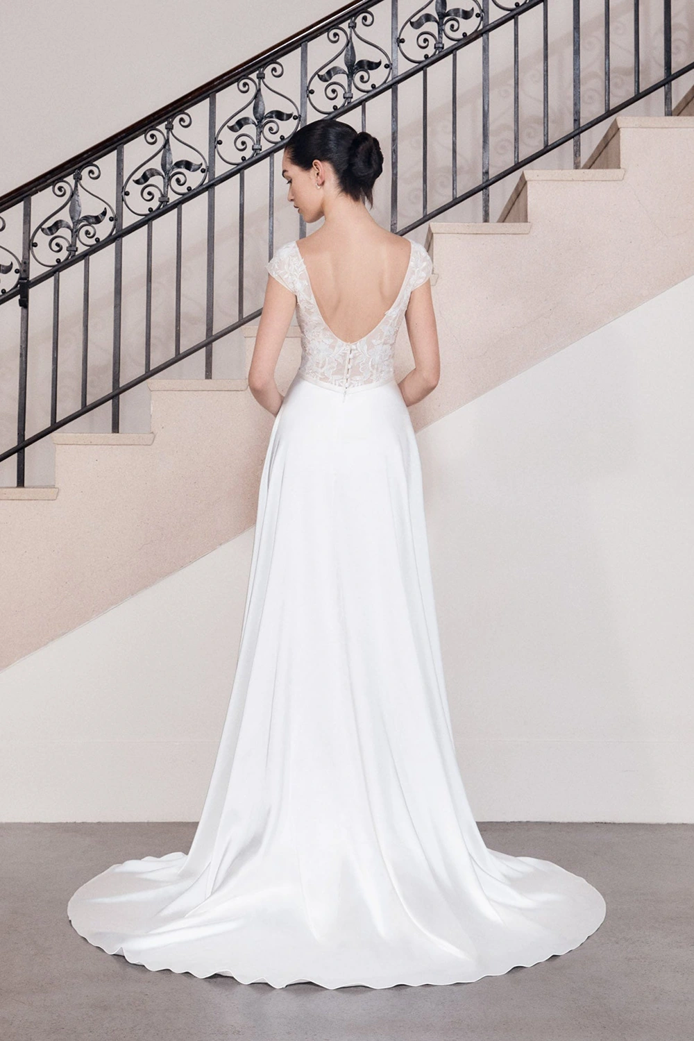 Brautkleid Modell Aurelia von Kelsey Rose – Rückenansicht