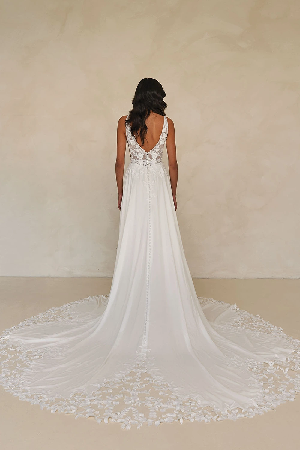 Brautkleid Modell Waymann von Madi Lane – Schleppe