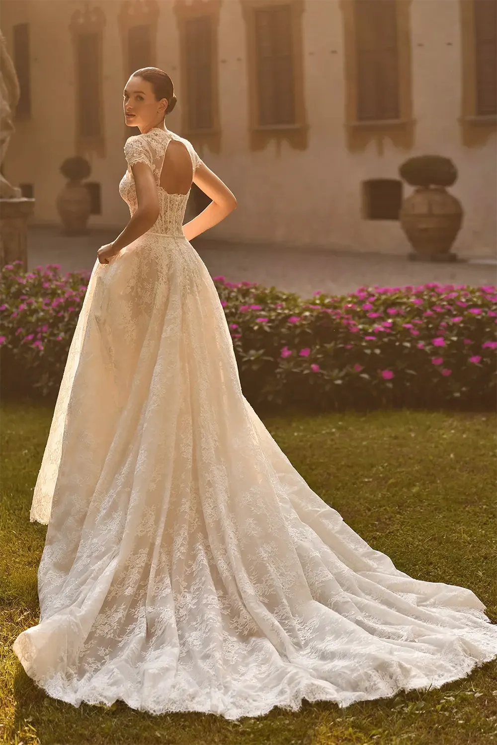 Brautkleid Modell Billie von Alberto Palatchi – Rückansicht