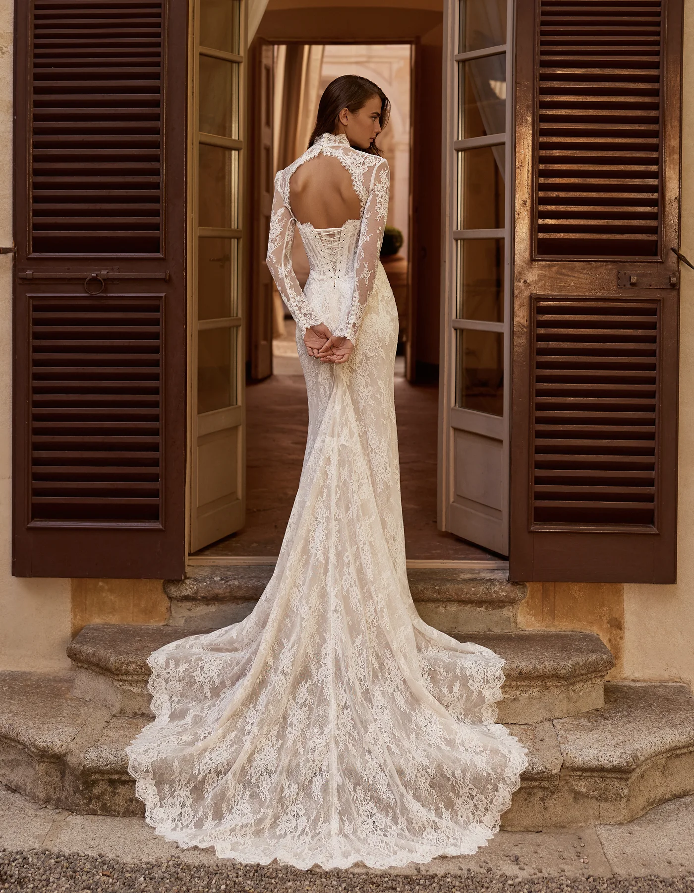 Brautkleid Modell Monali von Alberto Palatchi – Rücken