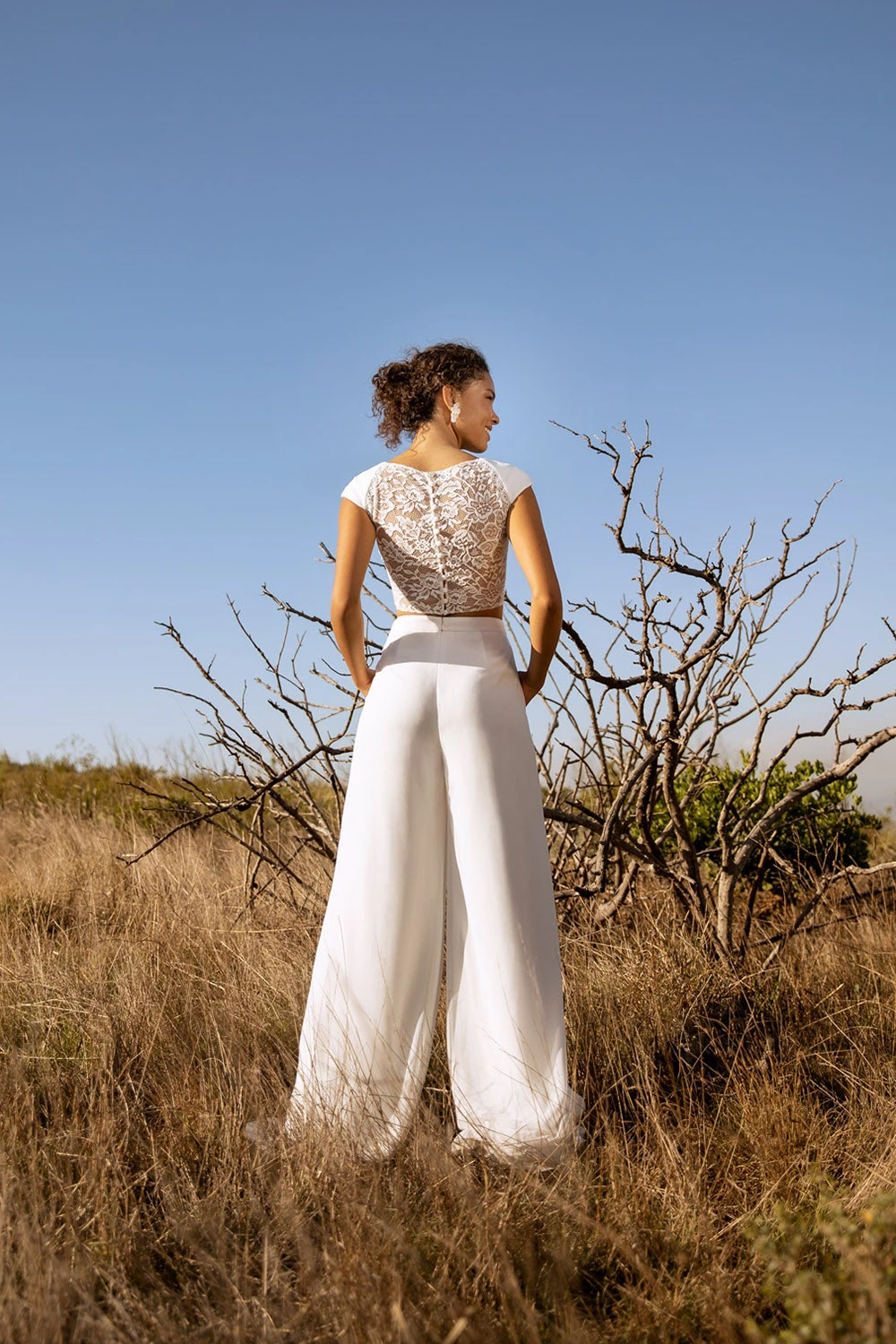 Brauthose Modell Leigh von Kelsey Rose – Rückansicht