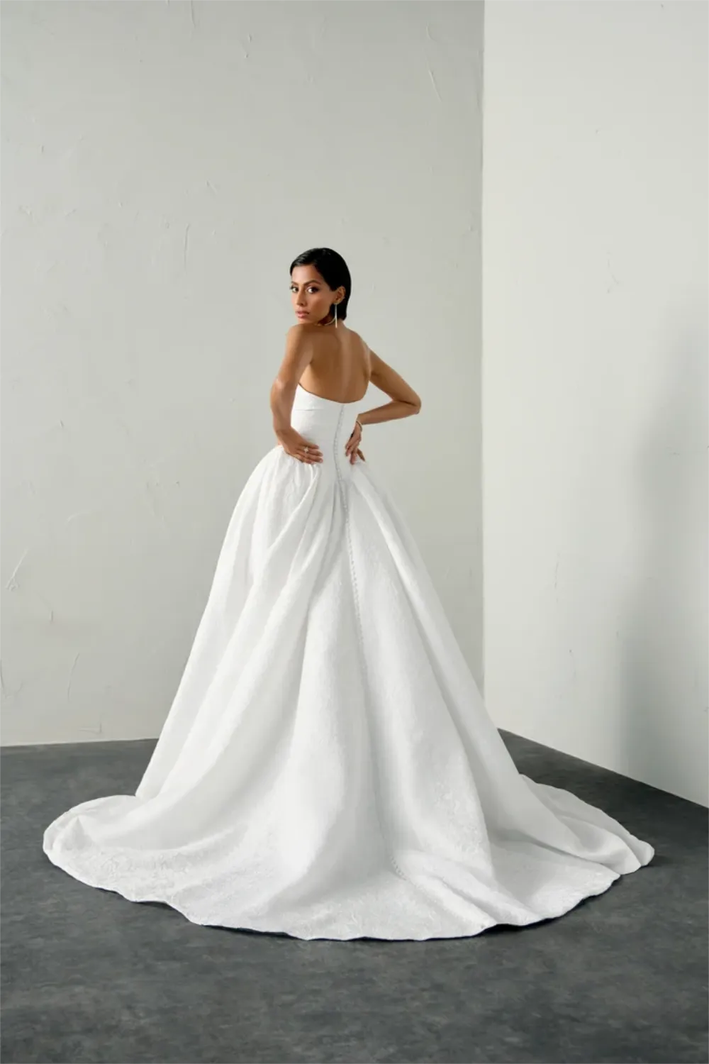 Brautkleid Modell Romelle von Justin Alexander Signature – Rückenansicht