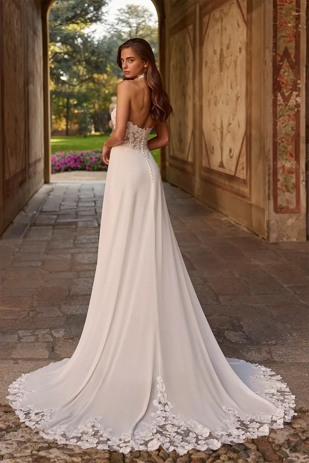 Brautkleid Modell Sabrina von Alberto Palatchi – Rückenansicht