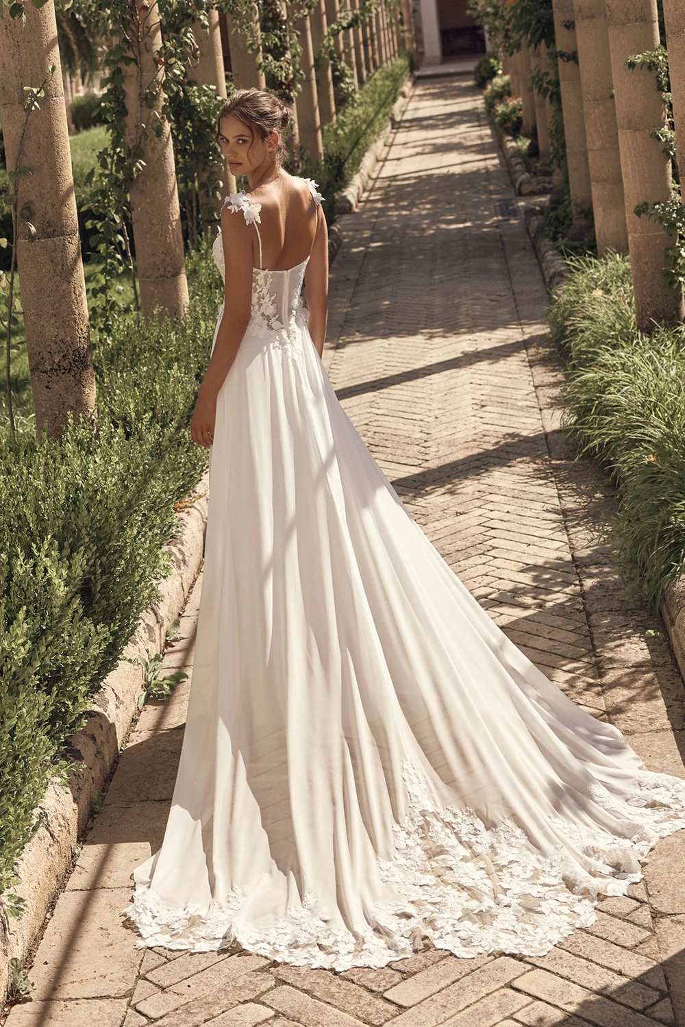 Brautkleid Modell Malena von Modeca – Rückenansicht