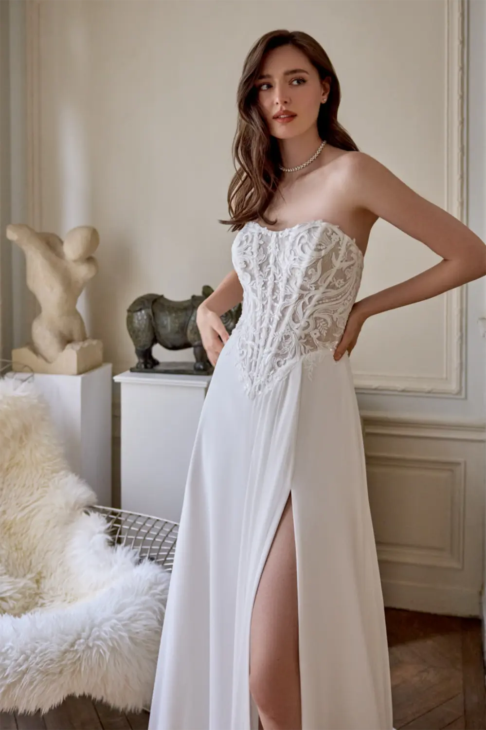 Brautkleid Modell Demi von Adore Bridal â Detail