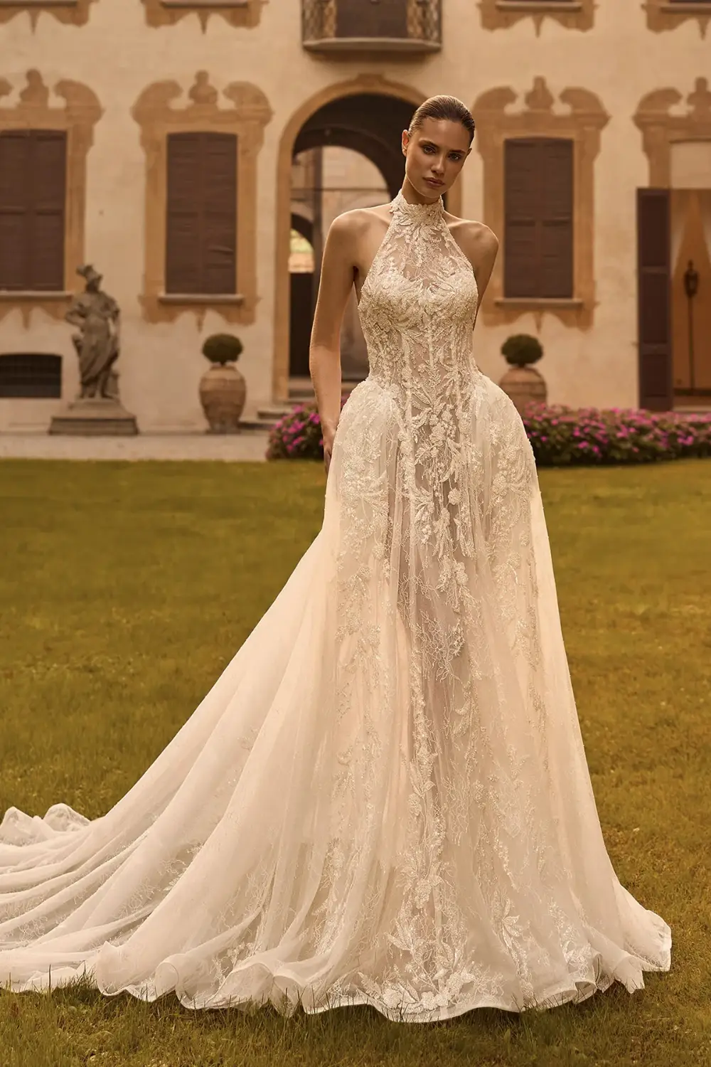 Brautkleid Modell Solange von Alberto Palatchi – Vorderansicht
