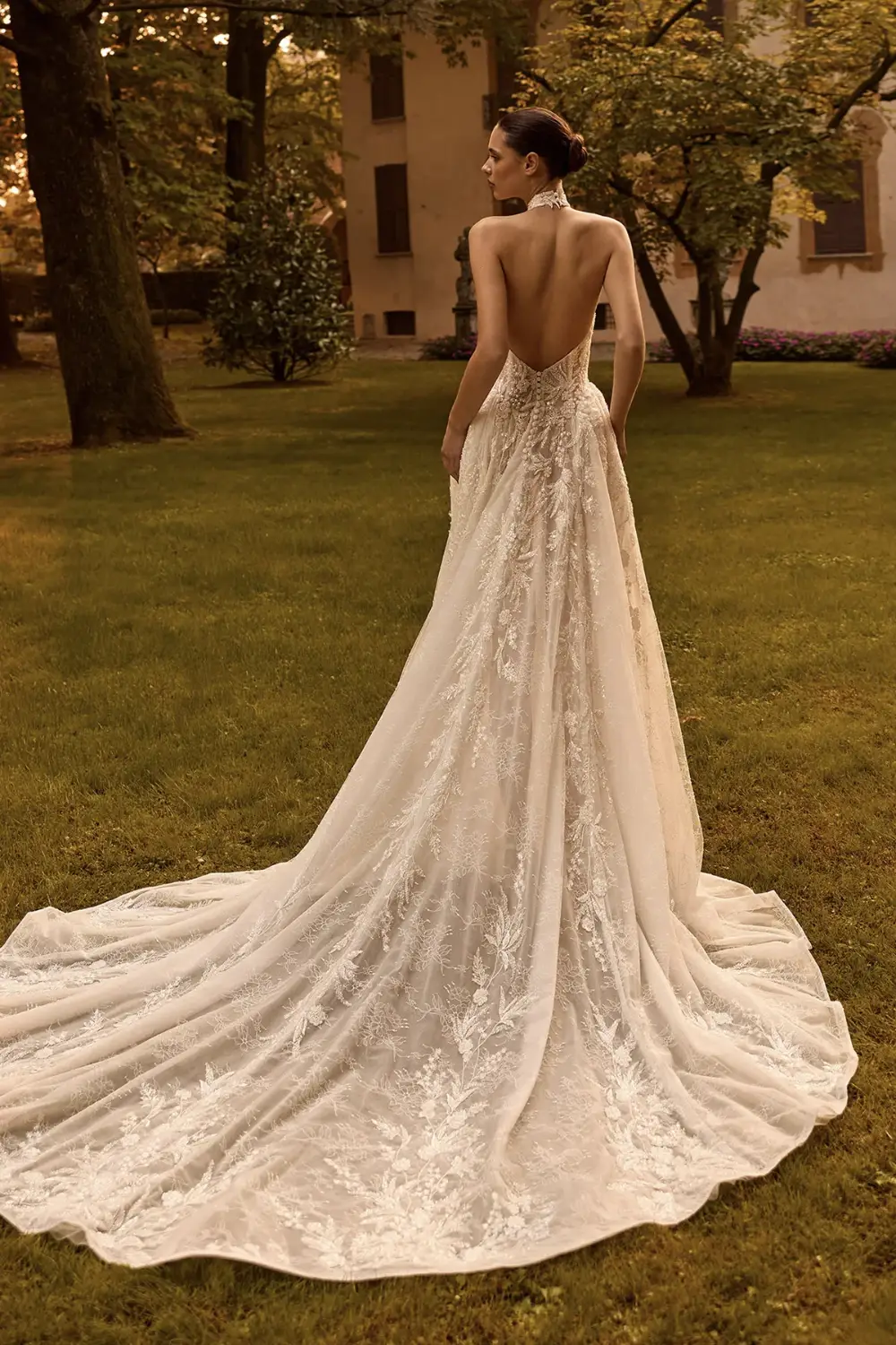 Brautkleid Modell Solange von Alberto Palatchi – Rückenansicht