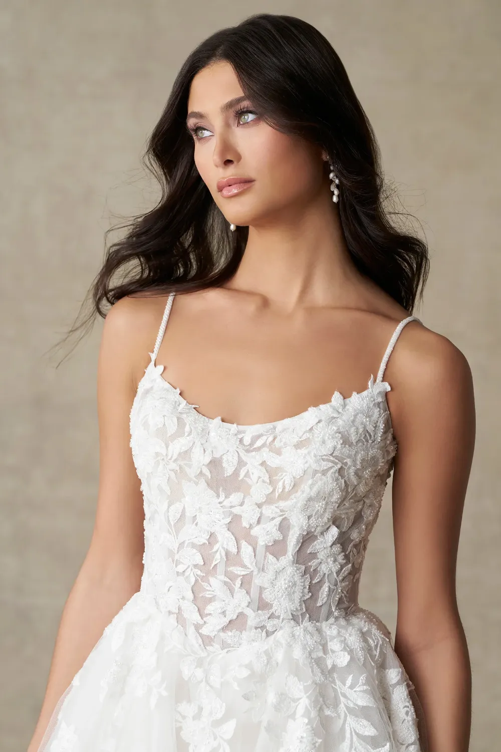 Brautkleid Modell A1477 von Allure Bridals – Spitzenapplikation