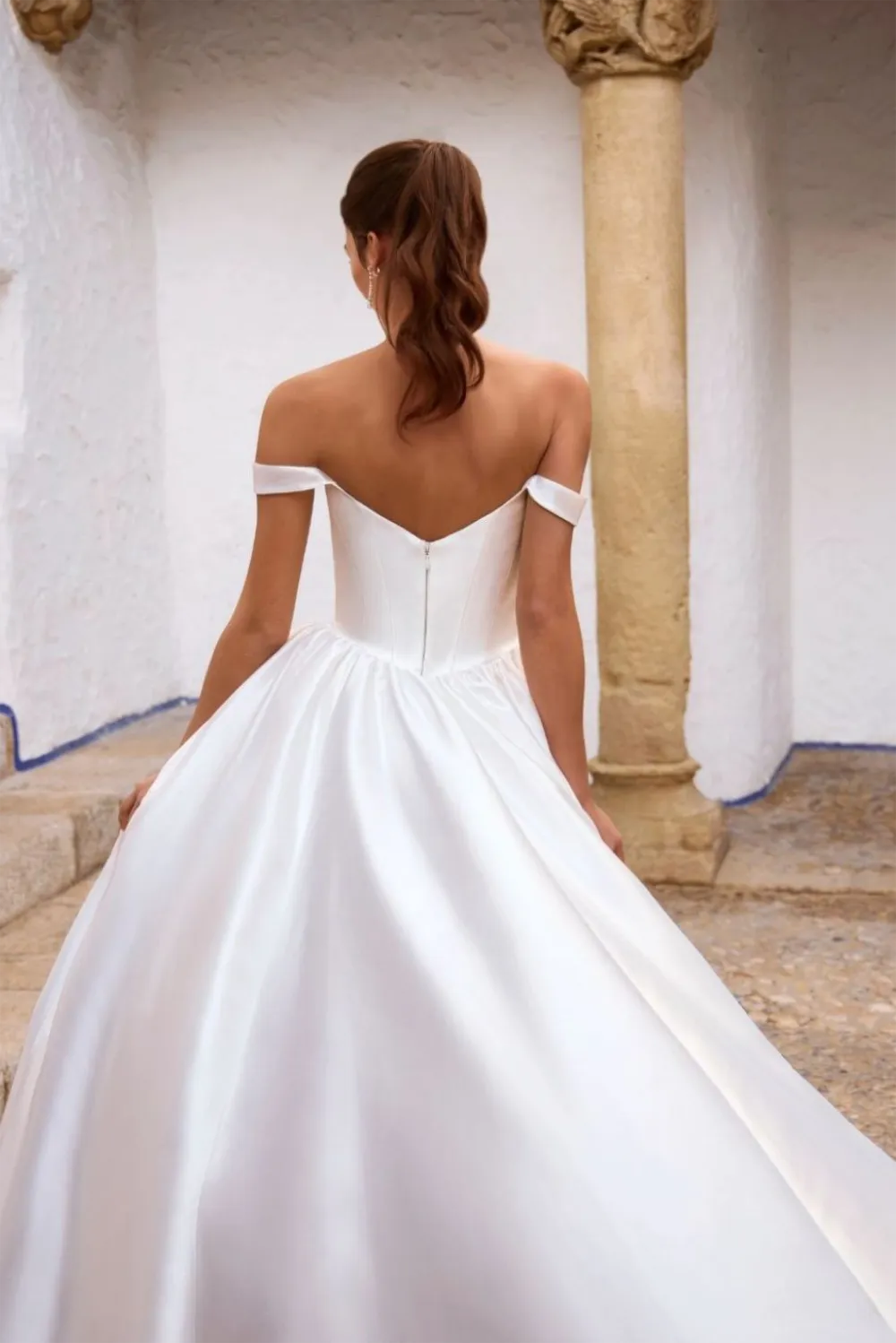 Brautkleid Modell Forestm von Enzoani Love – Rückendetail