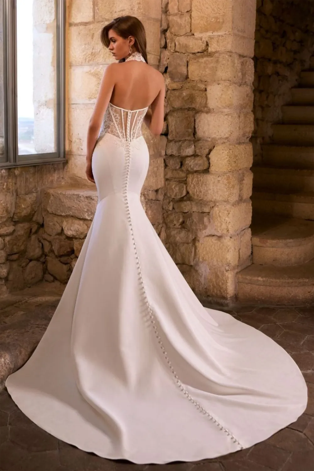 Brautkleid Modell Gabrianna von Etoile by Elysee – Rückenansicht