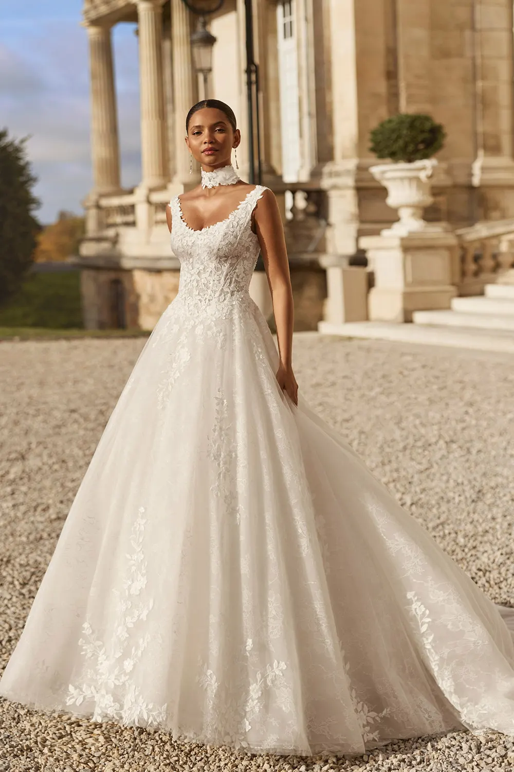 Brautkleid Modell Almar von Rosa Clará – Vorschau
