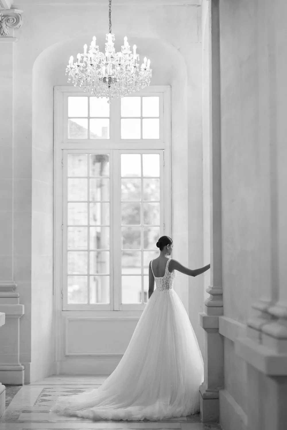 Brautkleid Modell Amaral von Rosa Clará – Rückansicht
