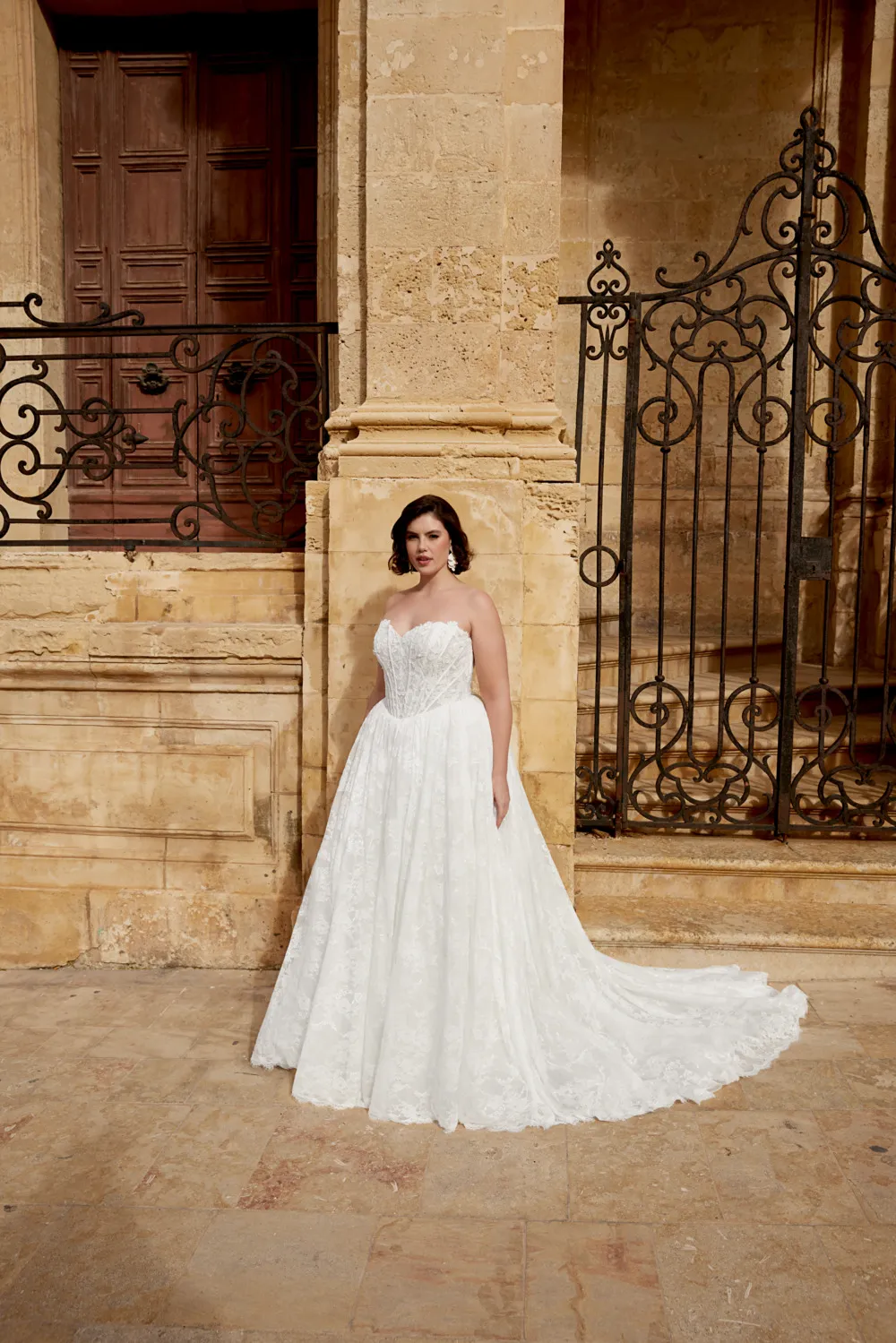 Brautkleid Modell 44575 Curvy von Sincerity – Vorschau