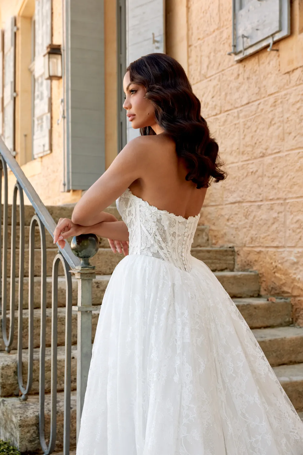 Brautkleid Modell 44575X von Sincerity – Detailansicht Rücken