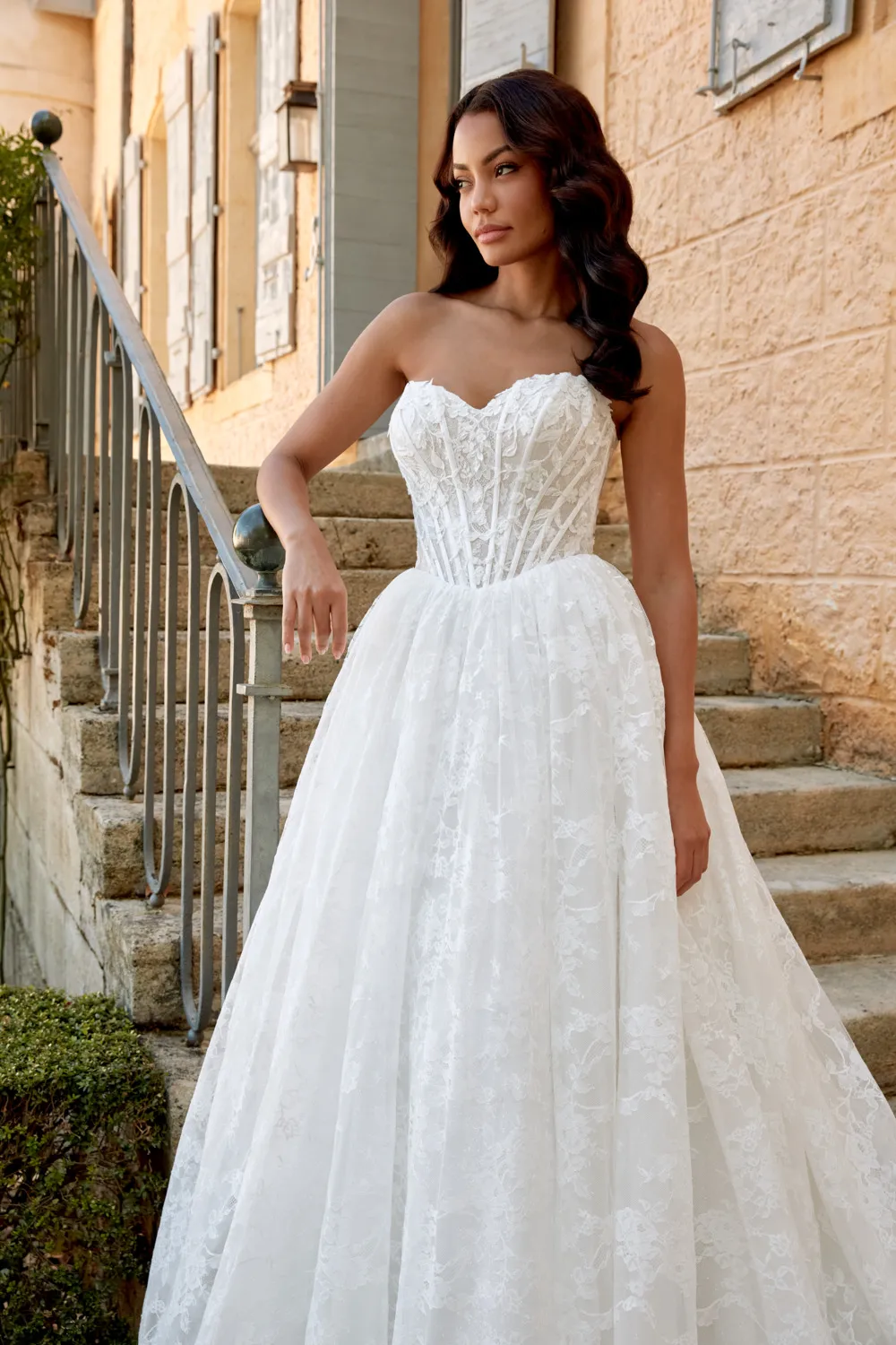 Brautkleid Modell 44575X von Sincerity – Vorderansicht