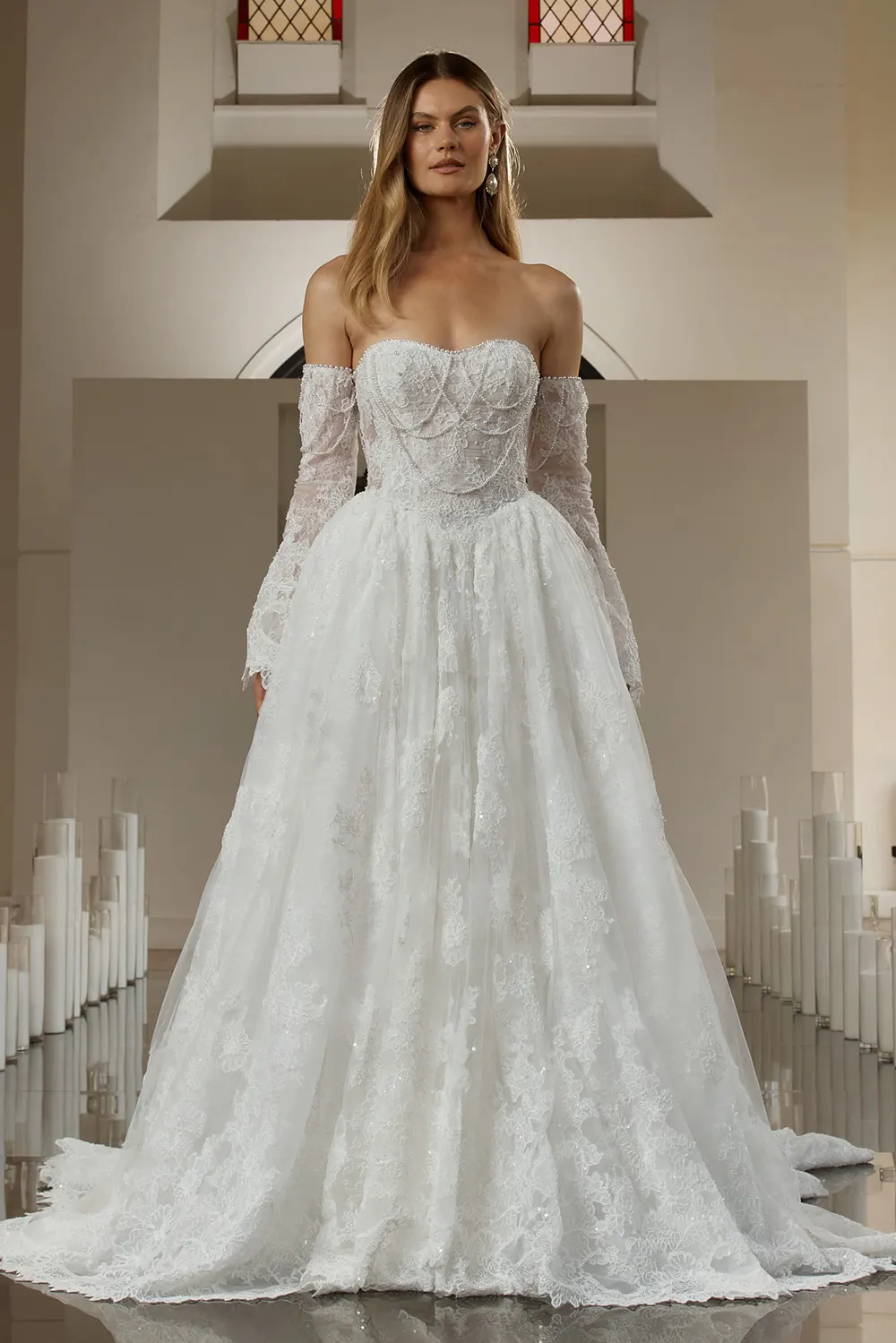 Brautkleid Modell Lana von Evie Young Bridal – Vorderansicht