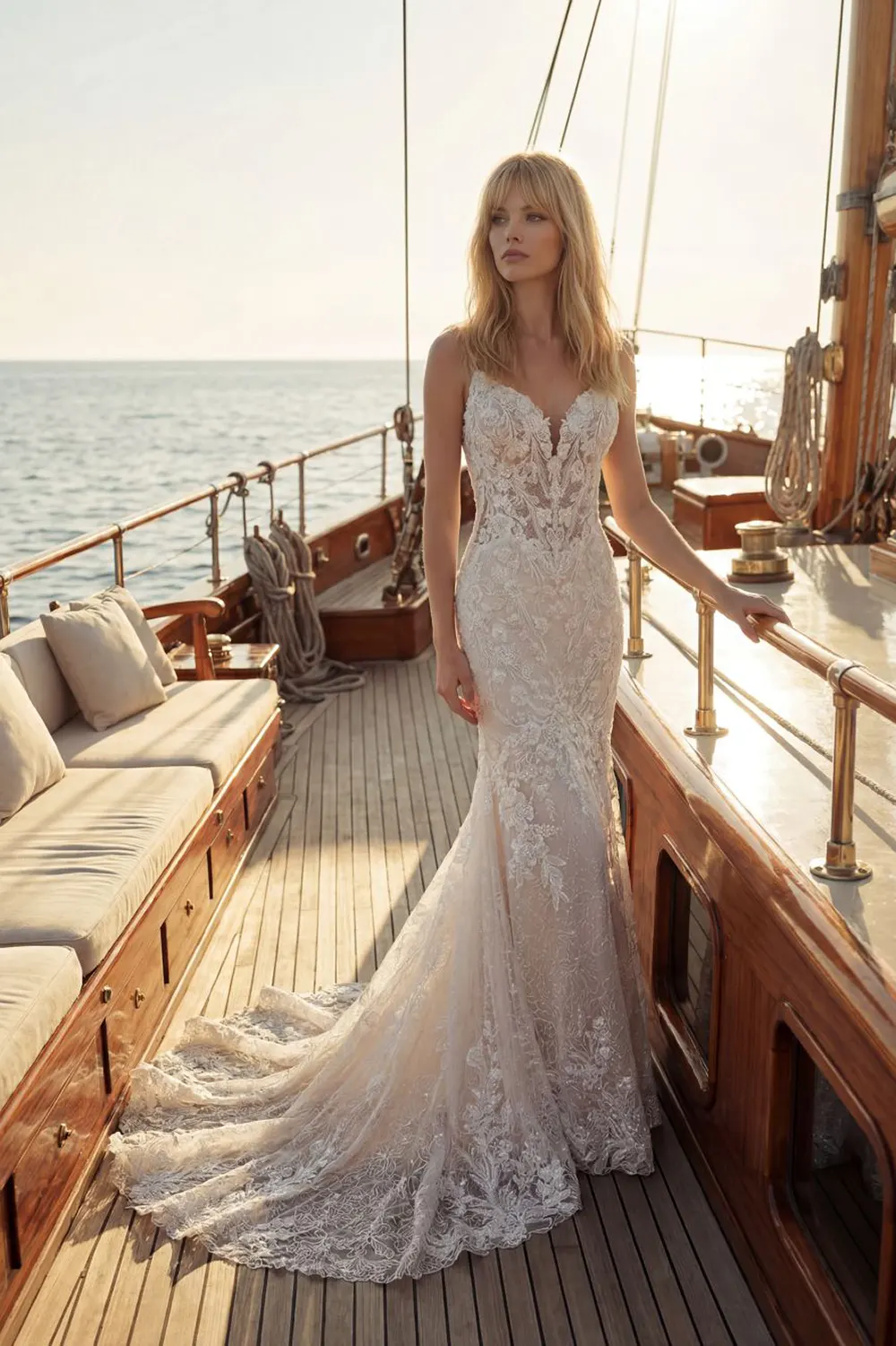 Brautkleid Modell Lenni von Randy Fenoli – Vorderansicht