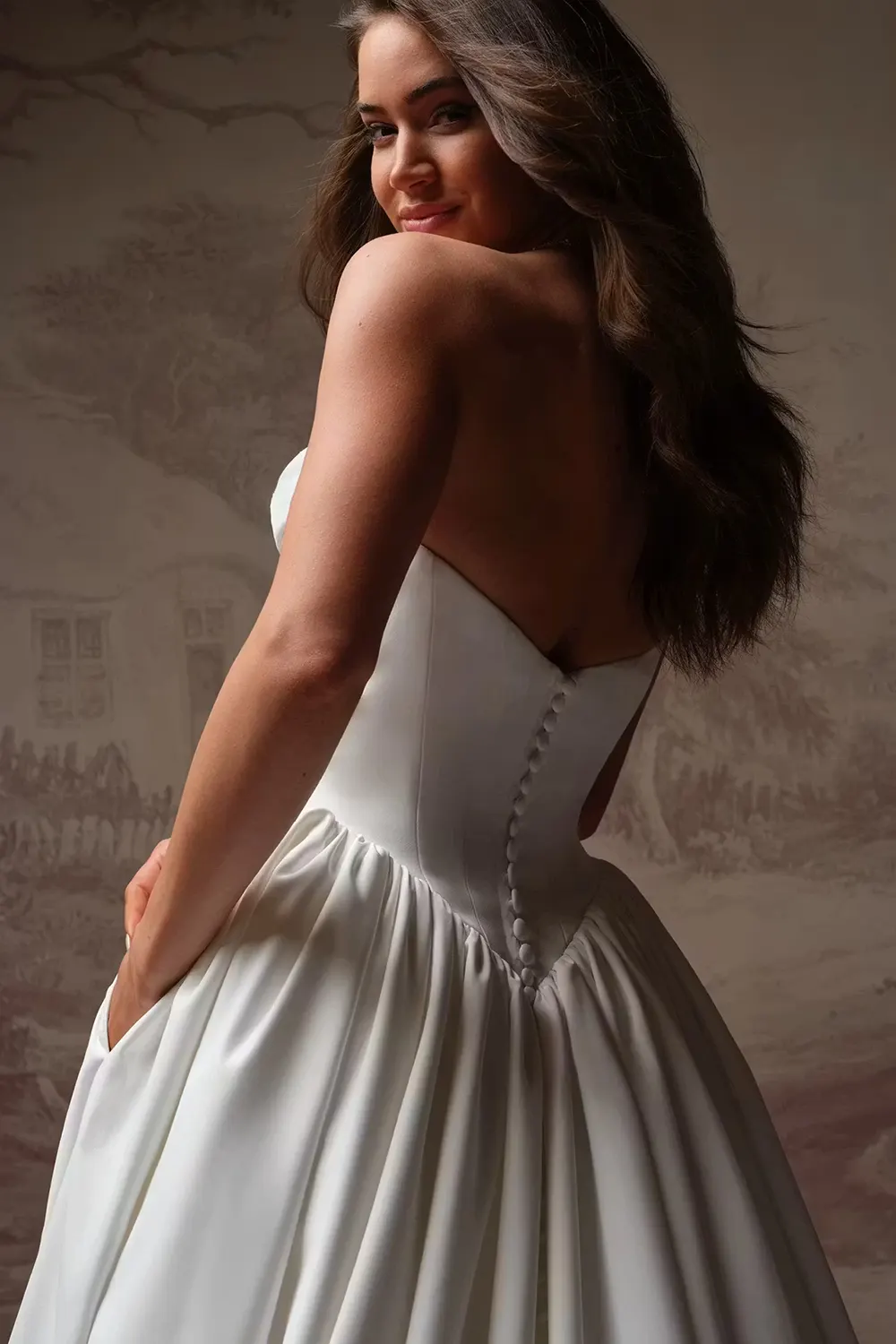 Brautkleid Modell Vanessa von Rebecca Ingram – Detailansicht Rücken