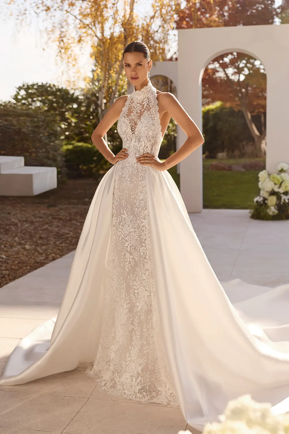 Brautkleid Modell Nidia von Rosa Clará – Vorschau