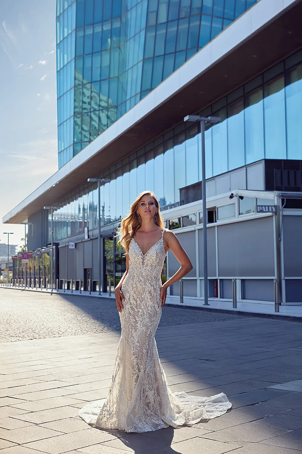 Brautkleid Modell Guri von Eddy K – Vorderansicht